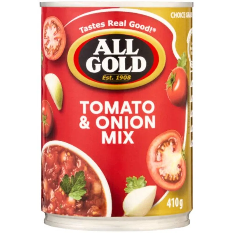 All Gold Tomato & Onion Mix 410g
