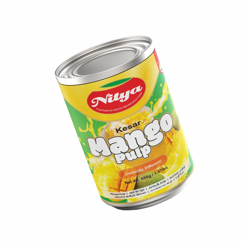Nitya Kesar Mango Pulp 850G