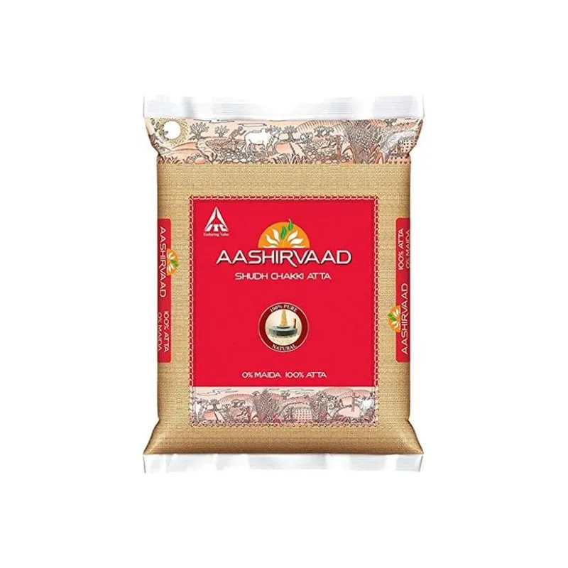 Aashirvaad Chakki Atta 5kg ( Aashirwad Whole Wheat Flour)