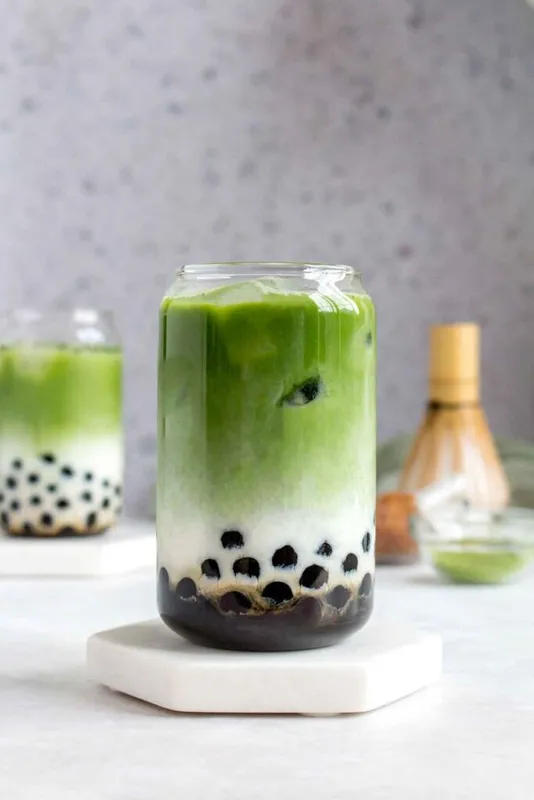 Matcha Bubble Tea 340ml