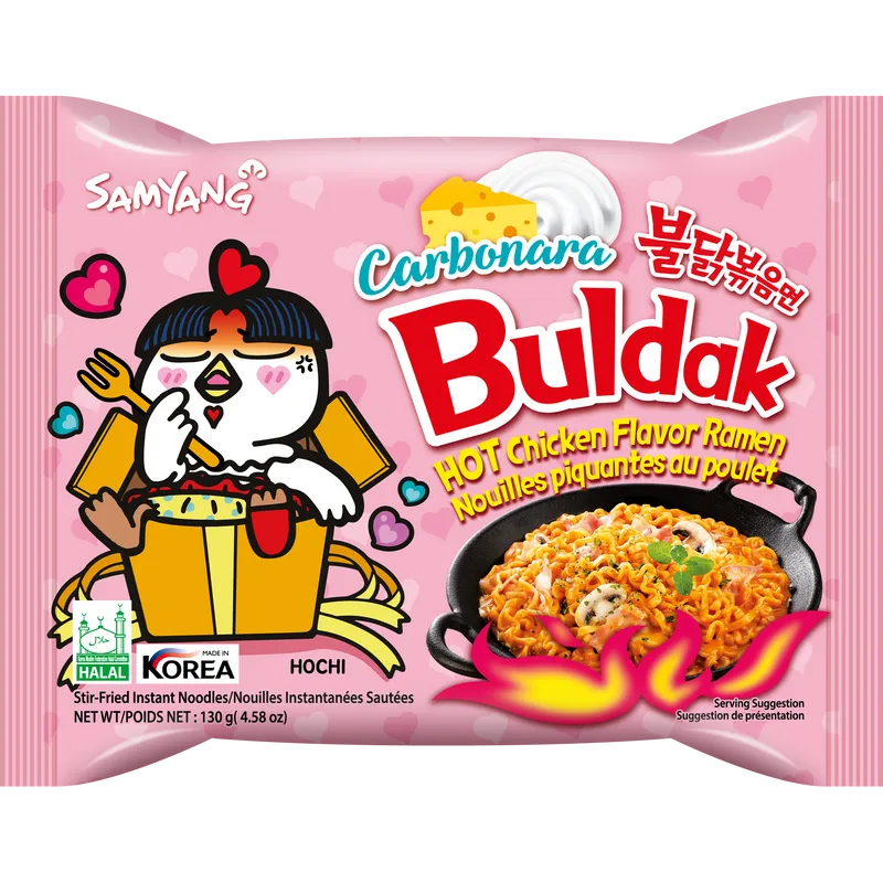 Buldalk carbonara 130 gm