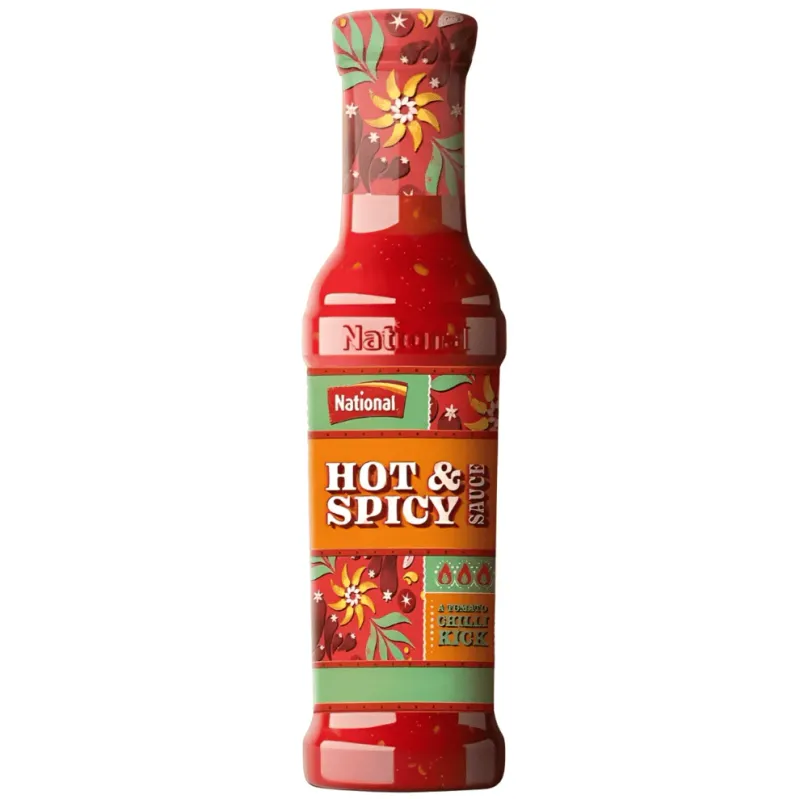 National Hot and spicy sauce 300gm