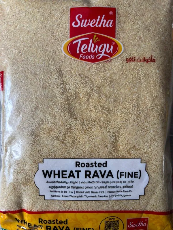 Swetha Telugu Foods Wheat Rawa 1kg