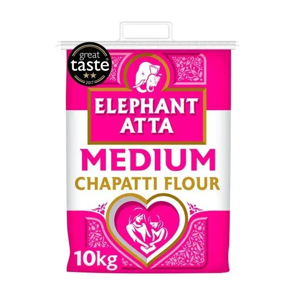 Elephant Chakki Atta Medium – 10Kg