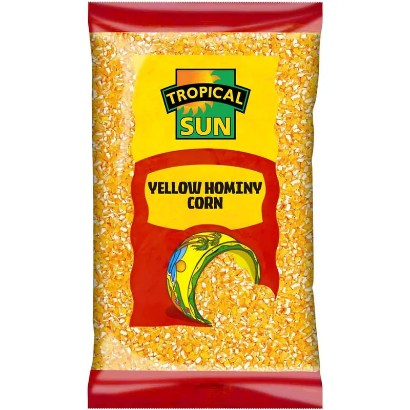 Tropical Sun Yellow Hominy corn 500gm