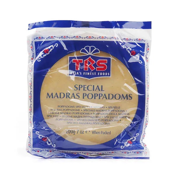 Trs Poppadoms (Madras) 200G